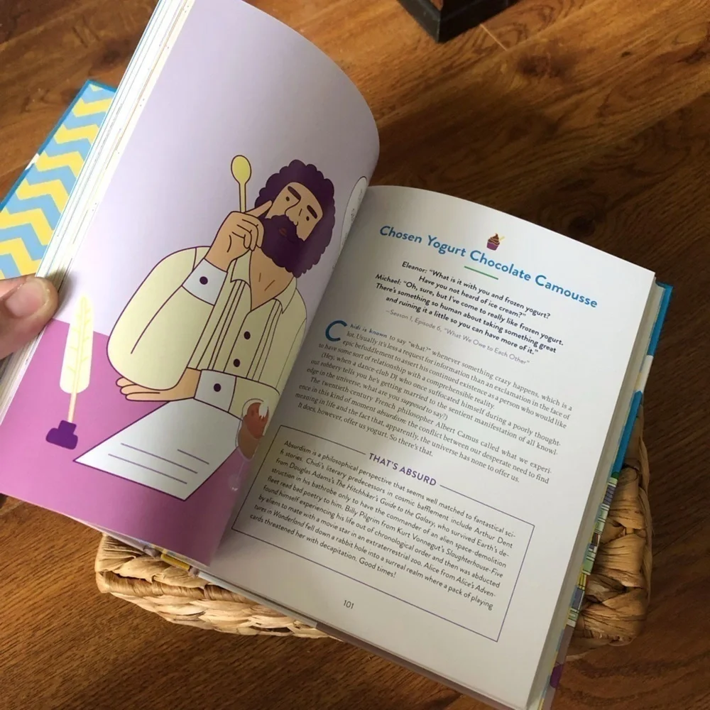An Unofficial Cookbook for Fans of The Good Place Forking Good hardback book